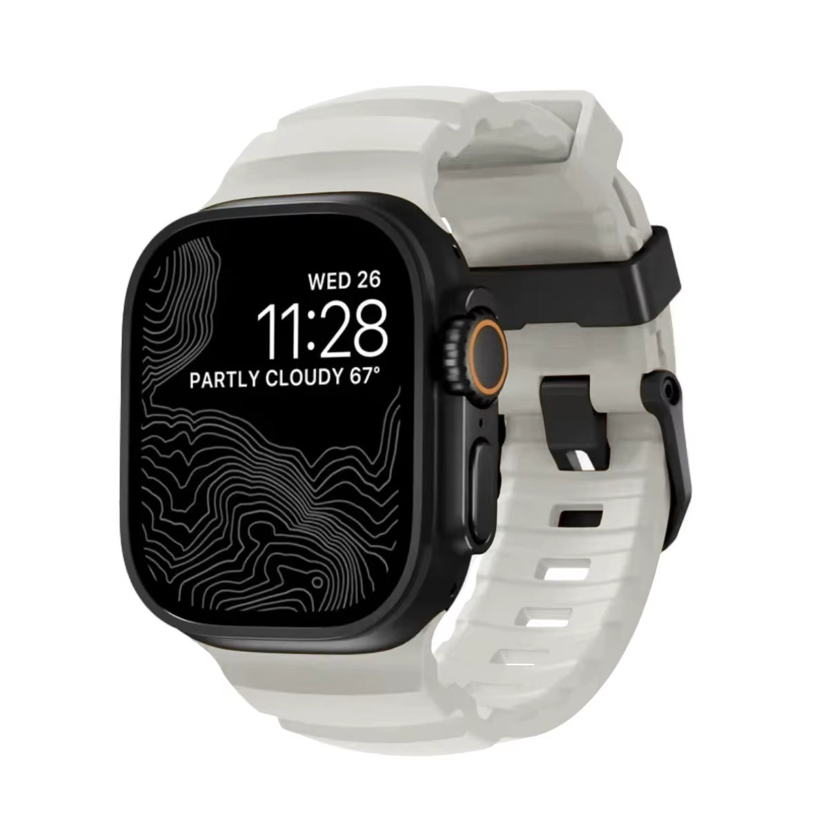 Armor Metal Case+Strap for  Watch Series 10 9 8 7 6 5 Se HD Glass Drop Resistant Waterproof Protect Cover Iwatch 44Mm 45Mm